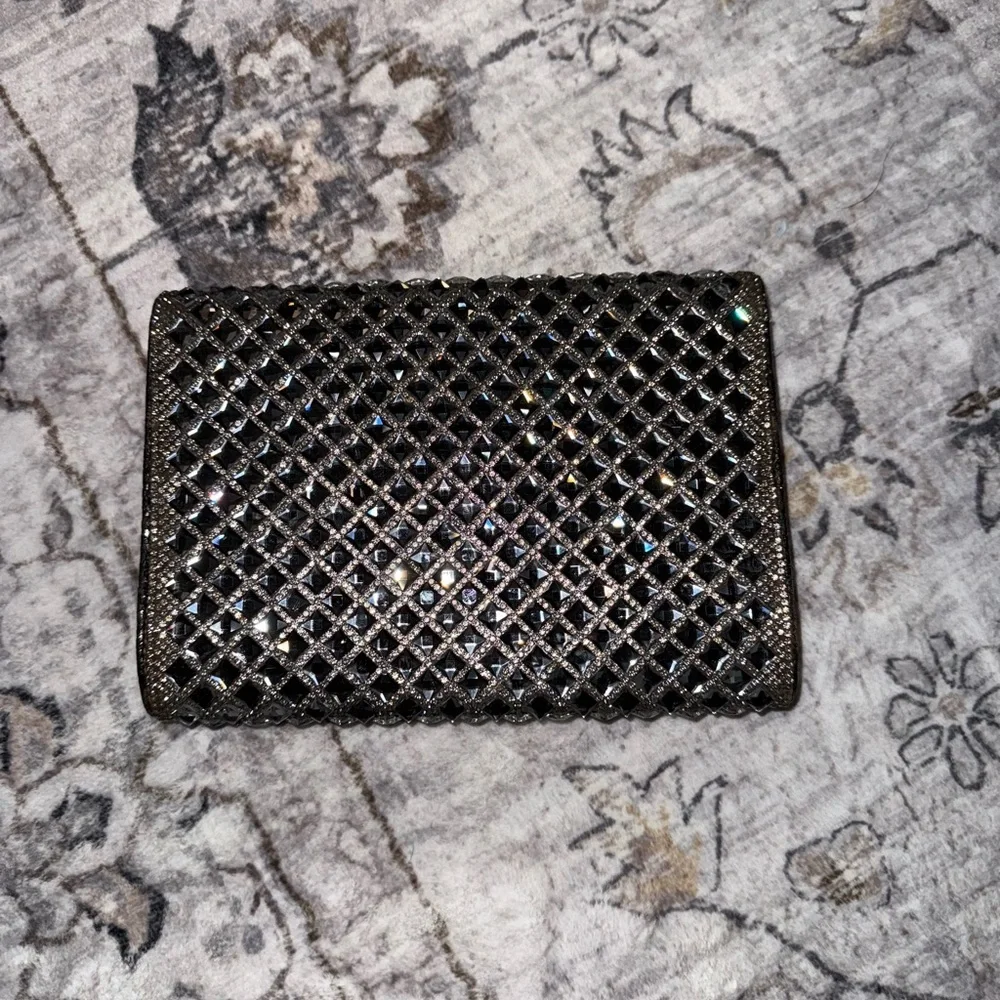 Black Studded Clutch - Picture 2 of 3